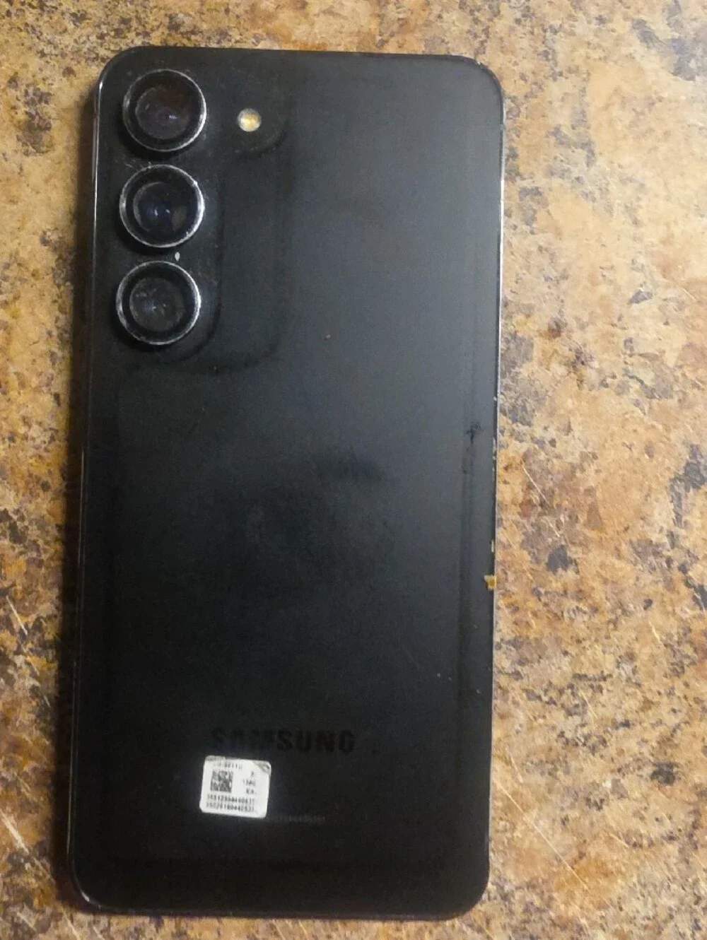 Samsung Galaxy S23 Smartphone - Black Front Display